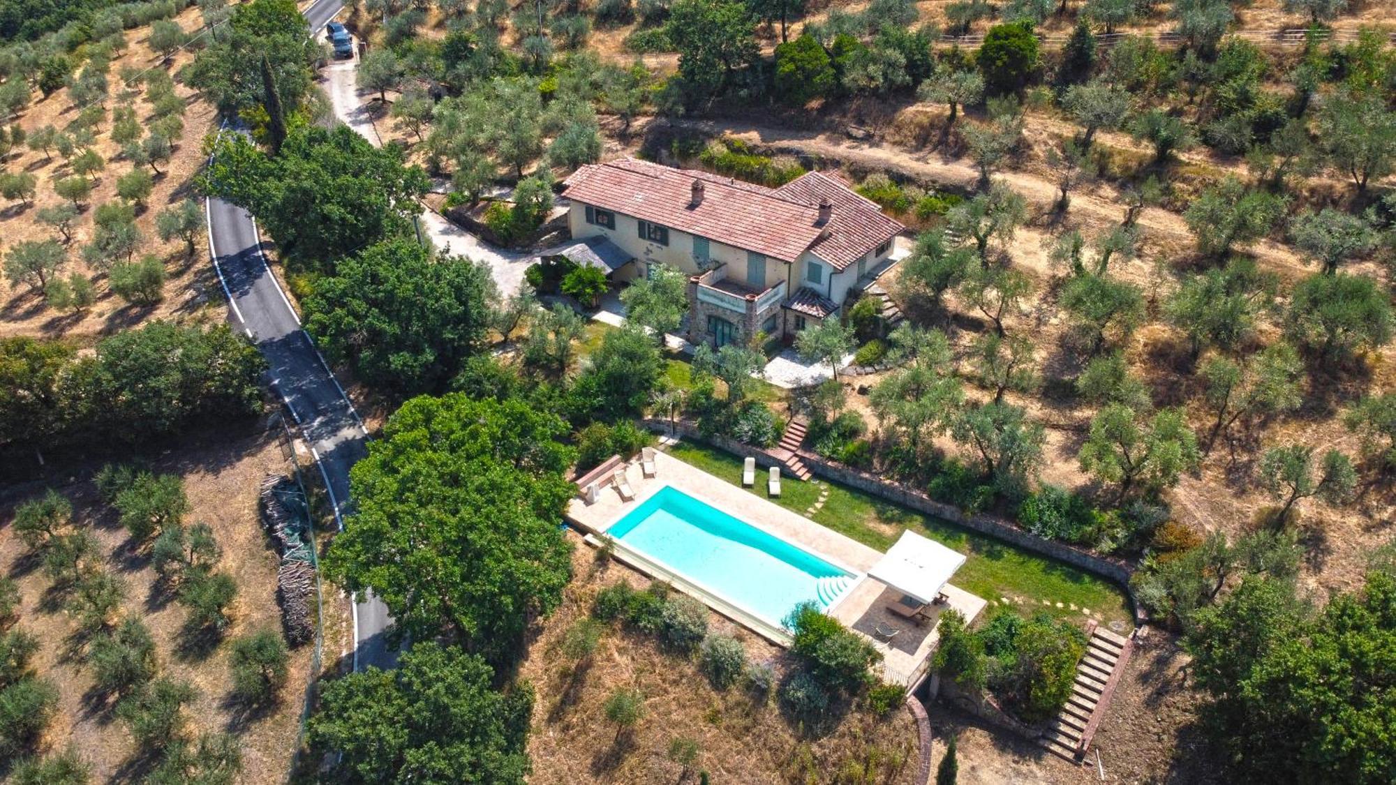 Fonte Pace Luxury Villa - A Fontanaro Property Paciano Buitenkant foto