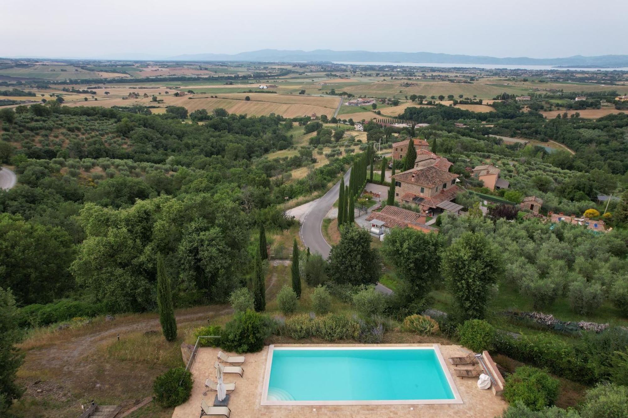 Fonte Pace Luxury Villa - A Fontanaro Property Paciano Buitenkant foto